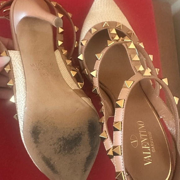 VALENTINO GARAVANI Raffia Pumps - Picture 12 of 14